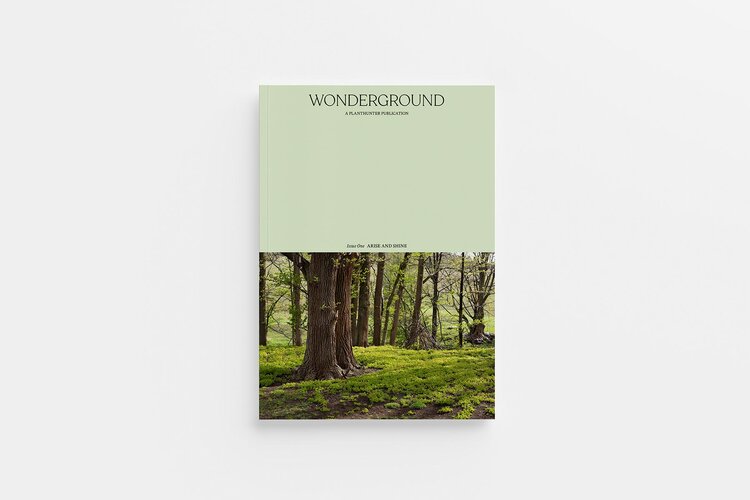 Wonderground Journal cover by Australian writer, gardener and landscape designer Georgina Reid