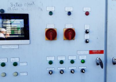 Biochar machine controls